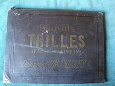 PORTE MENU QUIQUINA TRILLES VERS 1930