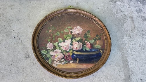 Tableau peinture huile sur - peinture,