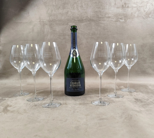 Lot flutes à champagne - flutes,