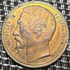 JETON NAPOLEON III KAISER D