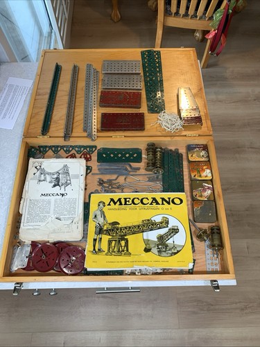 Vintage meccano set dutch - set,