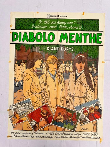 Affiche cinéma diabolo menthe - affiche,