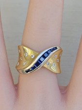 Bague Cocktail Chunky En Or