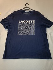 T-shirt lacoste bleu marine