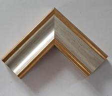 Cadre En Bois OR Pour Tableaux, Impressions, Affiches - LAR.65 ALT.33 BAT.24MM