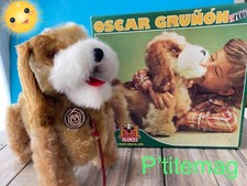 Jouet à tirer 80’ Spain Oscar Gruñón Juguetes Feber Chien qui aboie Comme neuf