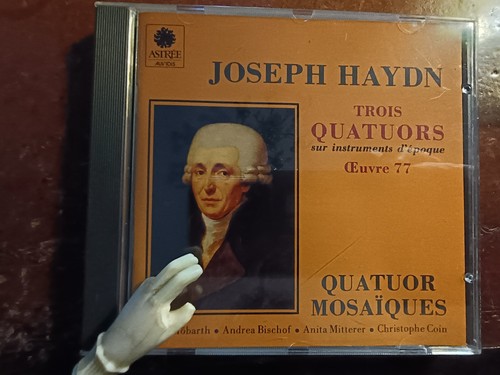 Haydn trois quatuors - cd., haydn.