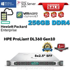 HPE Proliant Dl360 Gen10 8SFF
