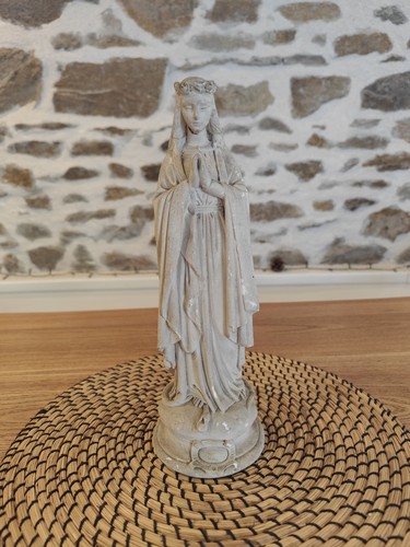 Statue religieuse ancienne - statue,