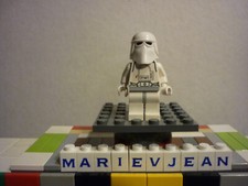 Lego Minifigure Star Wars - Snowtrooper (sw0115) Set 4504, 7666, 10178, 7749