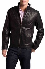 Veste/manteau homme en cuir