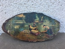 Ancienne publicité sur bois / Au Bottier Moderne / E. Moreau / Rosny sous Bois