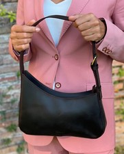 Sac à main en cuir de qualité pour femme, Sac à main en forme de lune pour femme