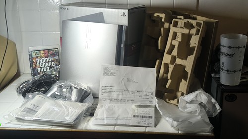 Ps3 slim silver 320 avec - silver,