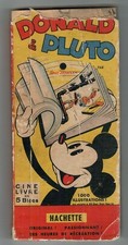 DONALD & PLUTO - CINE LIVRE - DISNEY - HACHETTE (1939) FOLIOSCOPE - FLIP BOOK