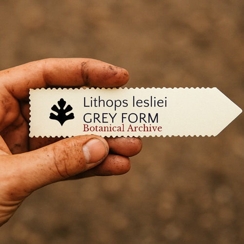 Lithops lesliei grey - lesliei, 1000