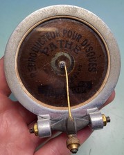 Rare grande tête lecture, reproducteur Pathé CONCERT gramophone, phonographe