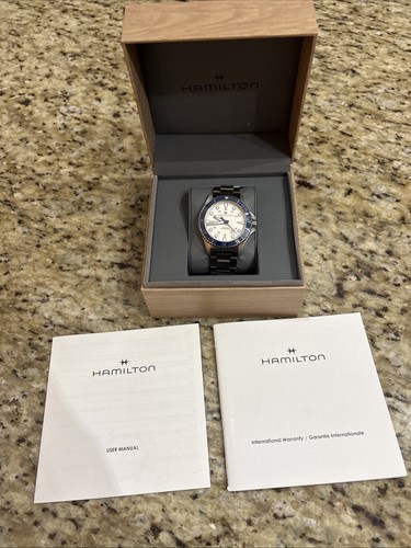 Hamilton khaki navy 43mm scuba - hamilton,