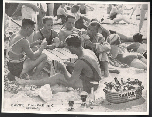 Campari bitter soda 1934 - campari,