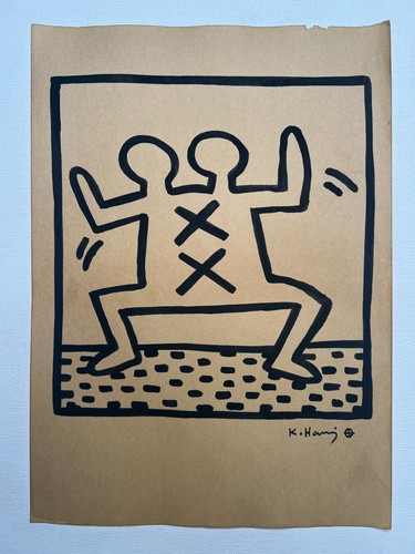 Keith haring dessin sur - dessin,