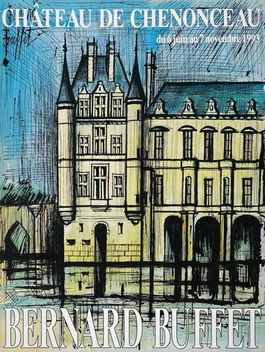 1993 bernard buffet affiche - 1993, buffet,