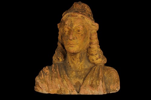 Ancien impostant buste de - ancien, et
