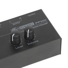 Phono Turntable Preamp Ultra Low Noise Independent Volume Control Phonograph NEW