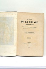 LIVRE ANCIEN CHAMPAGNAC GÉNIE FRANCE DIVERSES ÈPOQUES ILLUSTRATIONS PARIS 1850