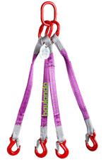 Elingue sangle ronde à 4