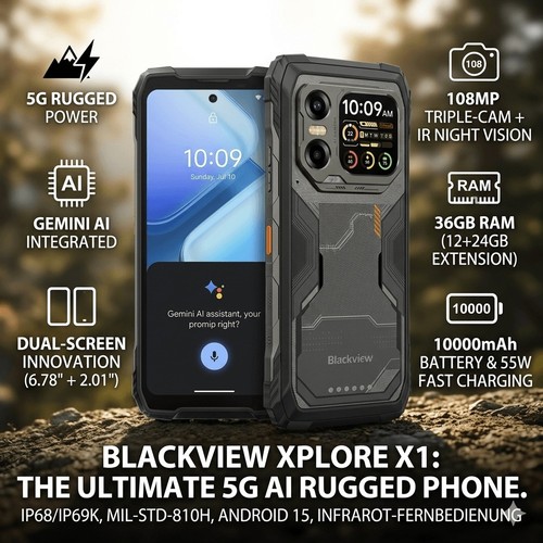 Blackview xplore rugged - x1,