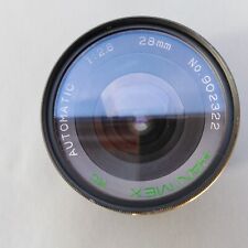 OBJECTIF HANIMEX MC AUTOMATIC 28 mm 1:28 + LENTILLE HOYA Skylight (1A) Japon