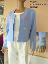 VESTE BLASER COUTURE COURTE
