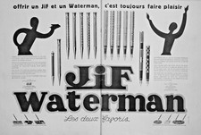 Publicité presse 1929 - 1929, jif