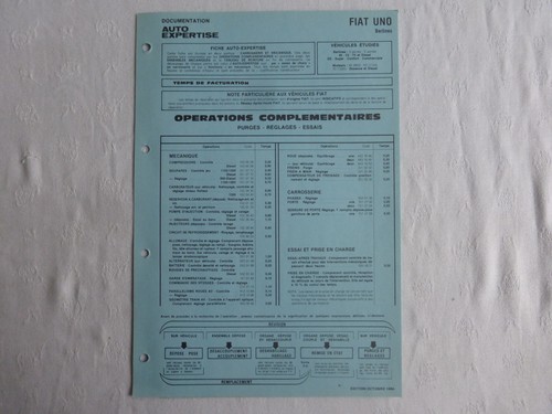 Fiche temps - fiche, de