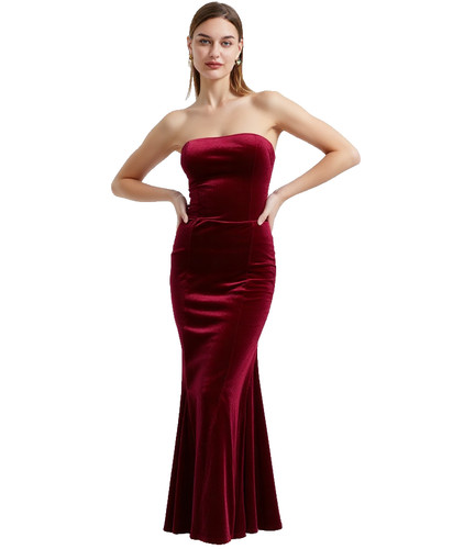 Maxi jupe velours baeres - maxi-jupe,