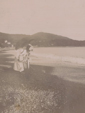 France, Enfants sur une plage