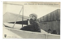 AVIATION  HANOUILLE SUR MONOPLAN BLERIOT MOTEUR ANZANI
