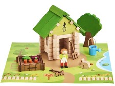 La cabane du jardinier en bois