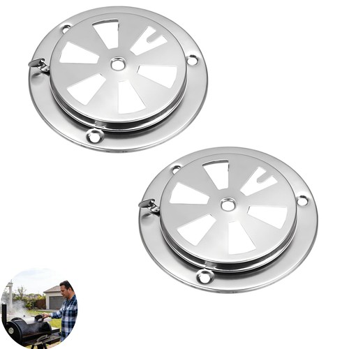 Rosette aération en acier - 2, d'aération
