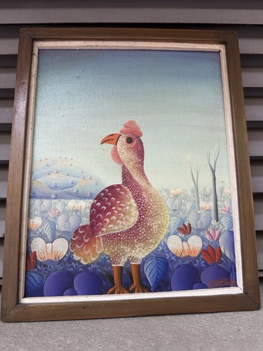 Tableau haïtien huile sur - tableau,