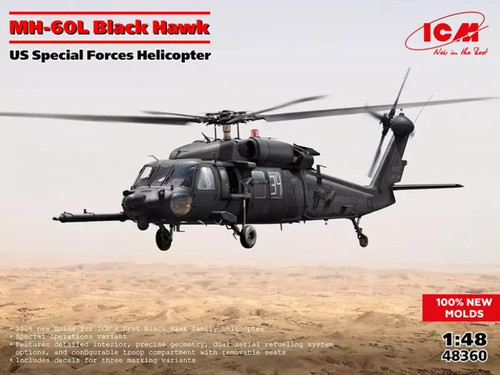 Icm 60l black hawk - icm, mh-60l