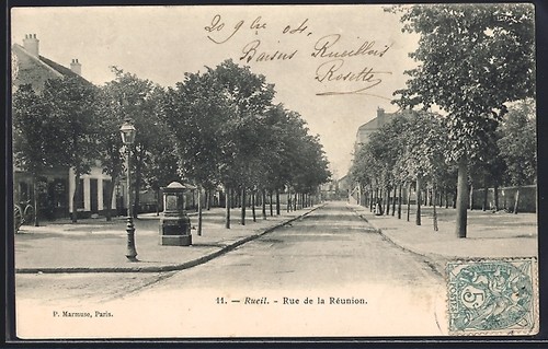 Cpa rueil rue - rue, la