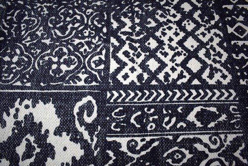 Motif tapis marine tissé - tapis,