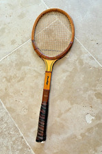 Raquette tennis vintage bois