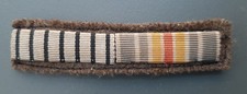 Placard Rappel Médaille Croix Guerre 1940 Blessé WW2 ORIGINAL MEDAL GROUP