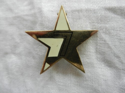 Insigne militaire - militaire, 7°