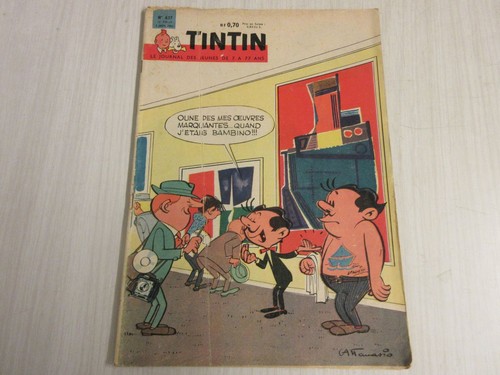 Tintin 637 1961 fusee - 637, 05.01.1961