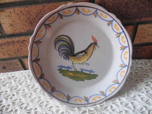 Ancienne assiette creuse - assiette,