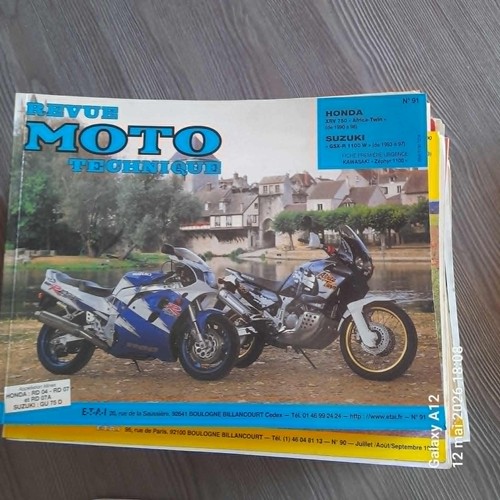 Rtm honda xrv750 - 91,