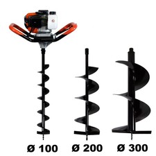 Tarière thermique 52 cm3, 3